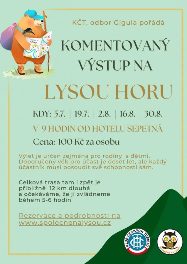 Chatka Pod Lysou Ostravice Exteriér fotografie