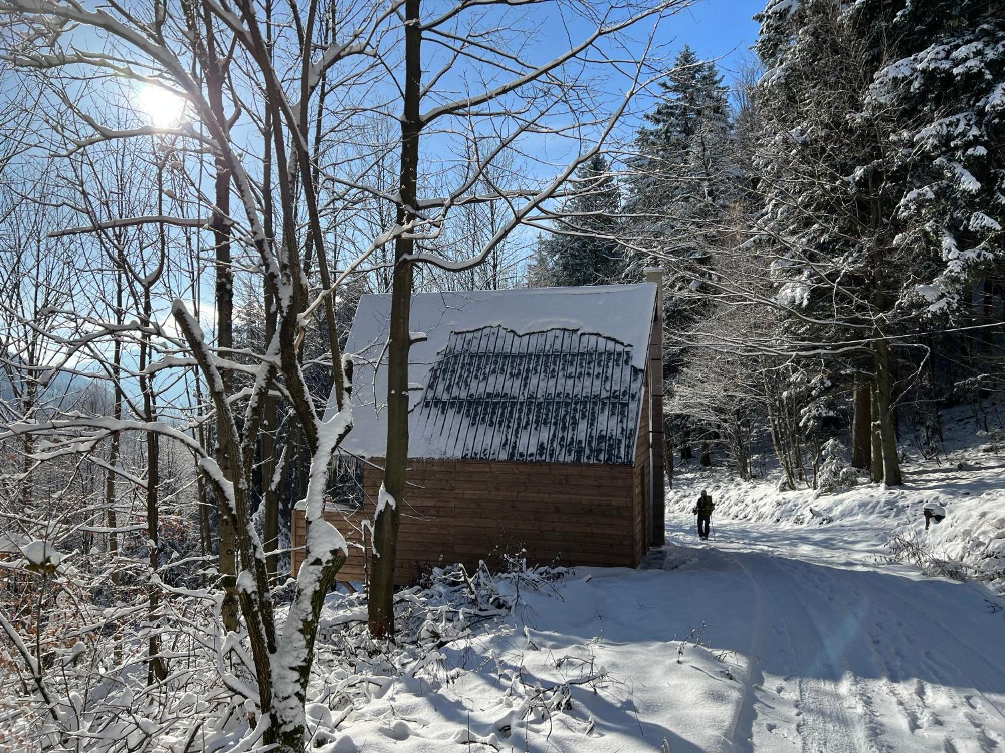 Chatka Pod Lysou Ostravice Exteriér fotografie